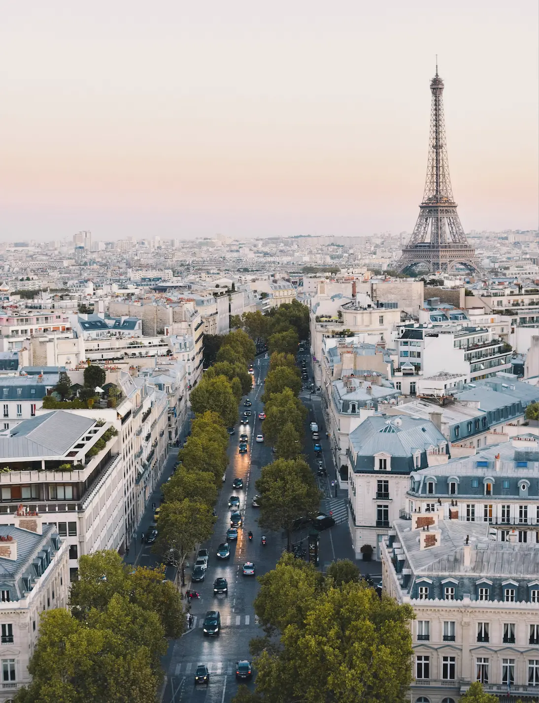 The most romantic city in the world, Paris France.